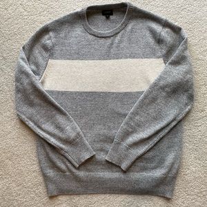 Men’s cotton J Crew sweater.